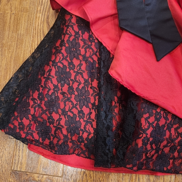 Girls' Red Formal Dress - Picture 3 of 3